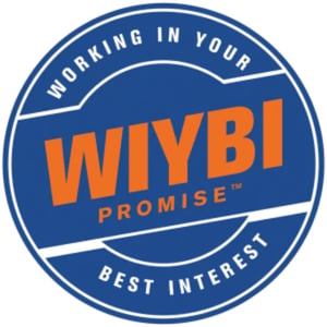 WIYBI Promise seal — Working In Your Best Interest