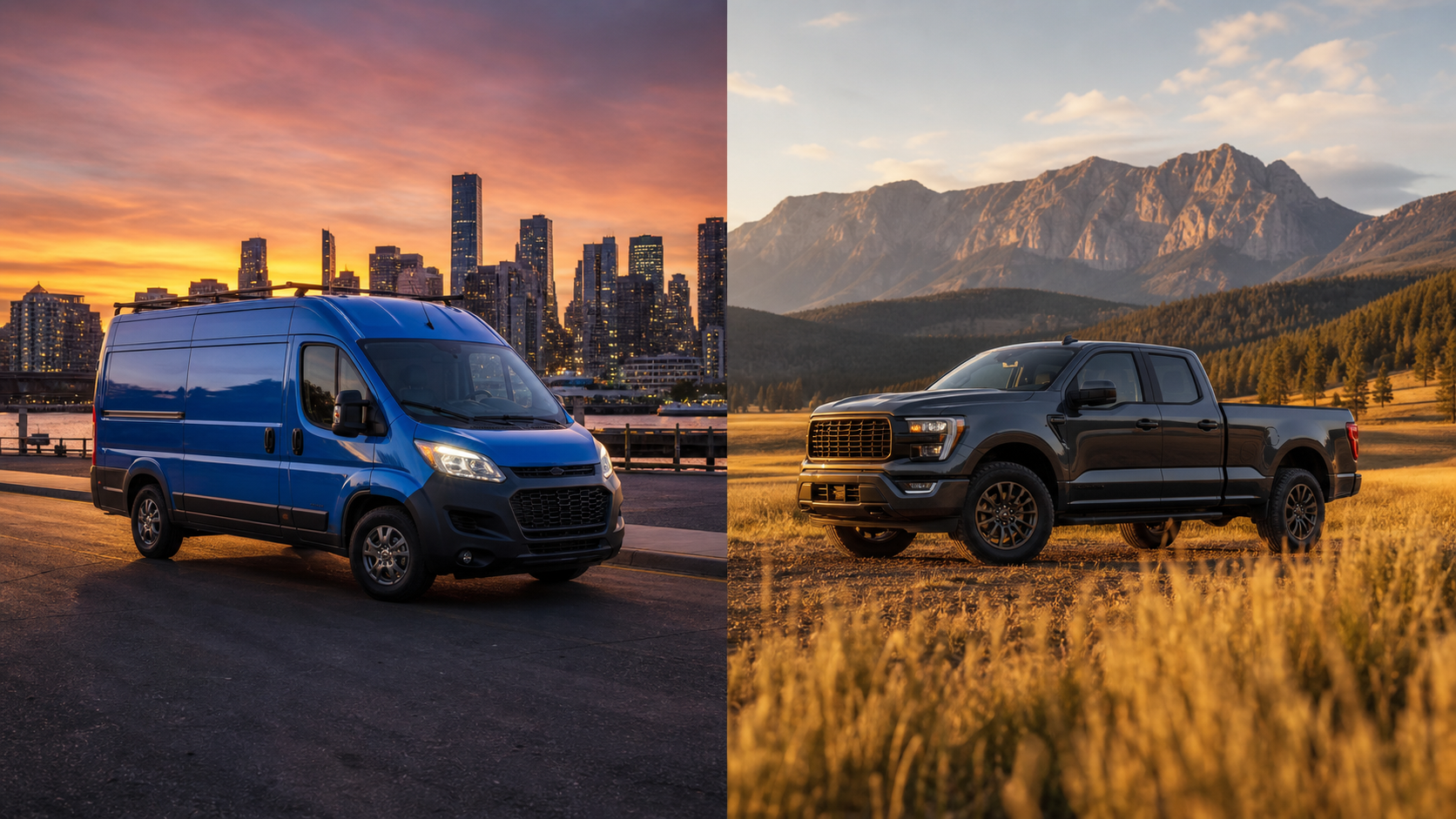 How to Choose Between a Cargo Van and a Pickup Truck