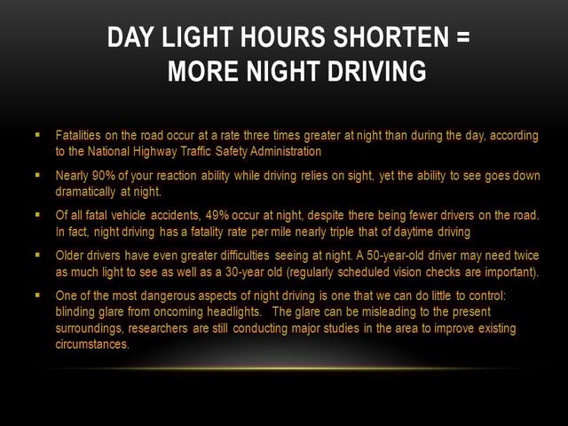 driving safety tips