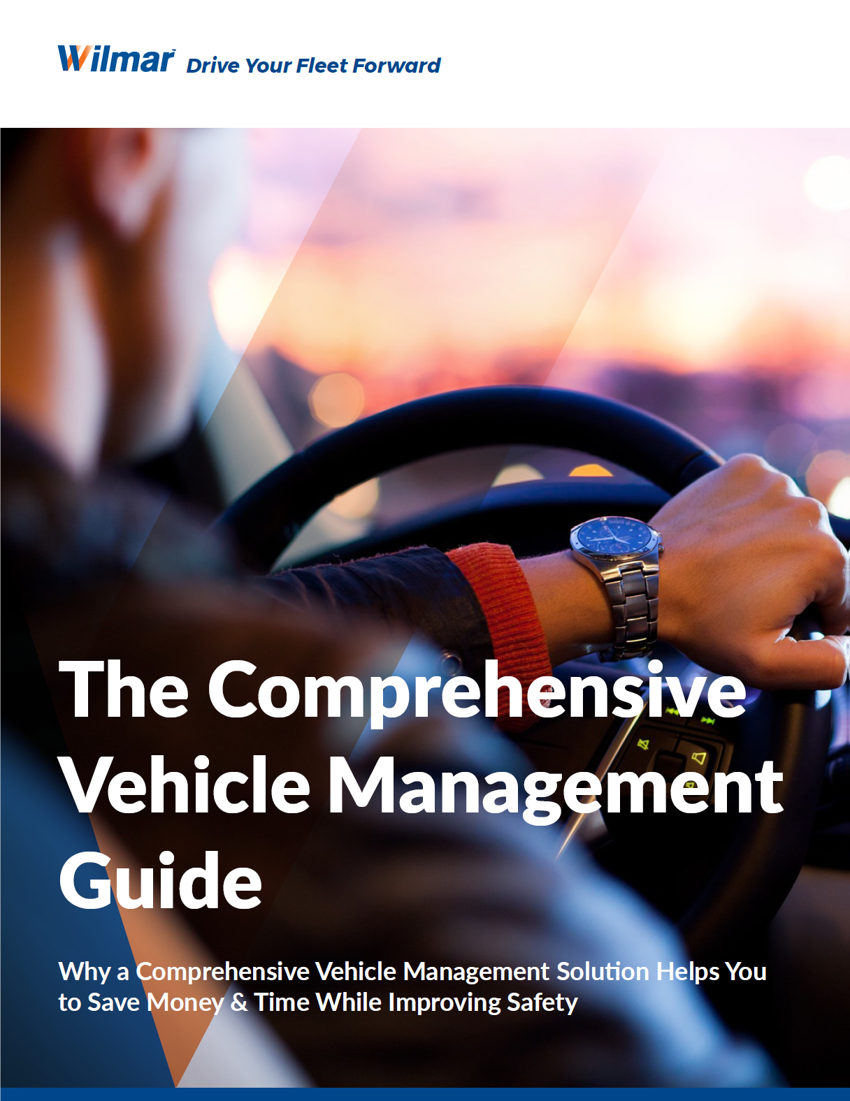 Vehicle management guide cover